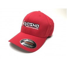 KYOSHO FLEXFIT CAP L/XL - RED / K.88001R